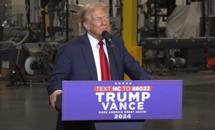 Trump brings strength in North Carolina: ‘I will NEVER back down in my fight to make America great again’