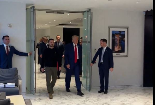 LEADERSHIP: President Trump meets with Zelenskyy in New York