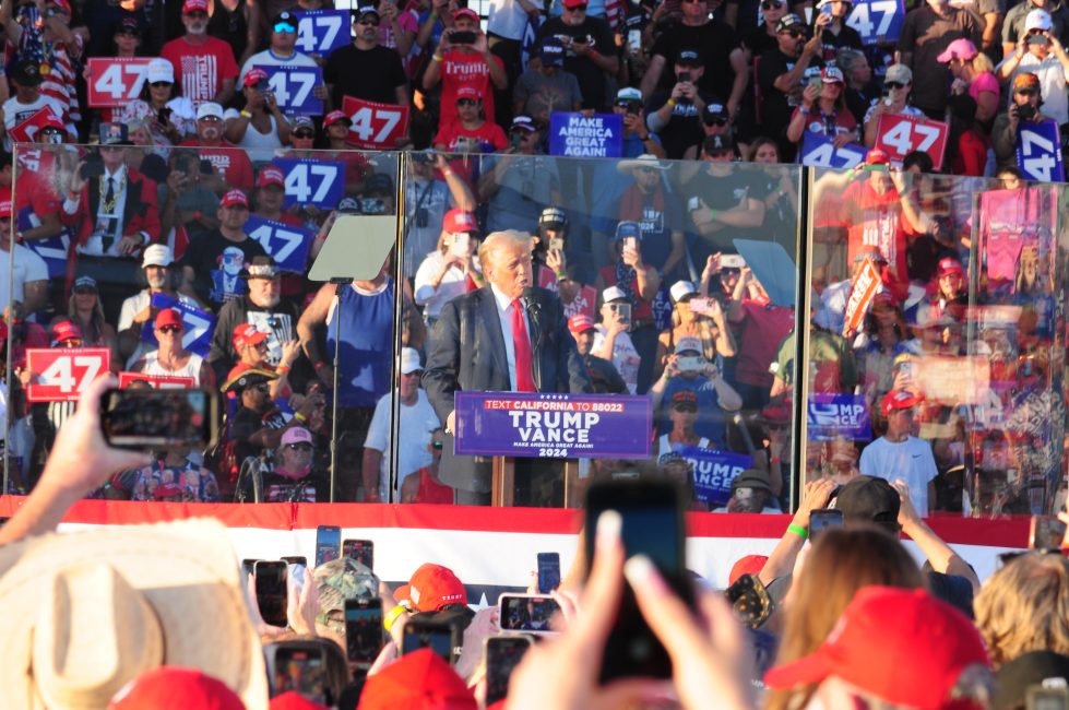 Trump takes COACHELLA: ‘This election is your chance to send a MESSAGE!’