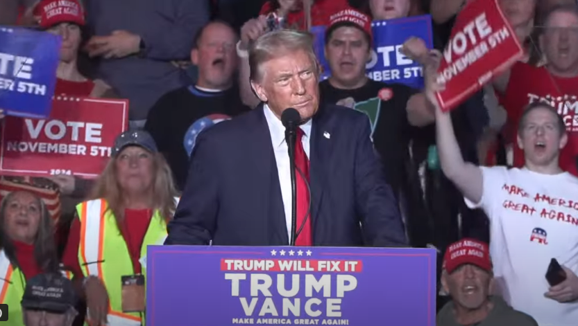 Trump rallies in NEVADA and invites family of Marine who was shot by the cartel onstage: ‘We’ll take CARE of it’