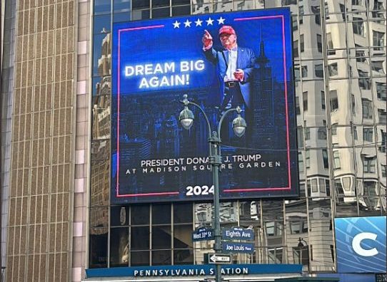 MADISON SQUARE GARDEN: Trump rallygoers fill sold-out venue as MAGA takes over New York