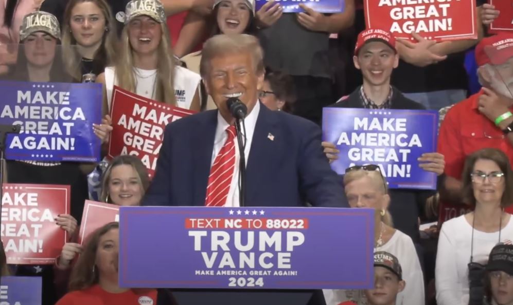 In North Carolina, President Trump runs a unifying ‘campaign of SOLUTIONS’ against Kamala’s angry, hateful platform