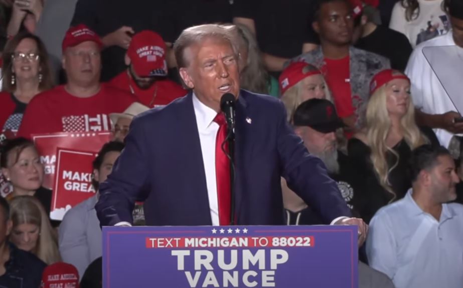 ‘MICHIGAN MIRACLE’: Trump rallies in Detroit and vows a return to economic POWER