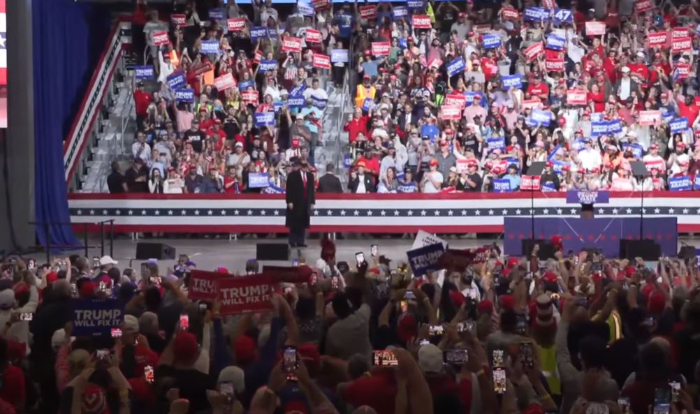 Trump holds last GEORGIA rally with just TWO DAYS until Election Day, looks toward liberating America from illegal immigration crisis