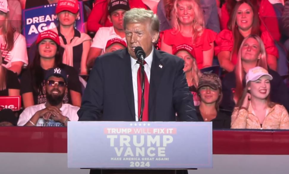 Greensboro, North Carolina: Trump caps off THIRD rally stop on Saturday with message of HOPE