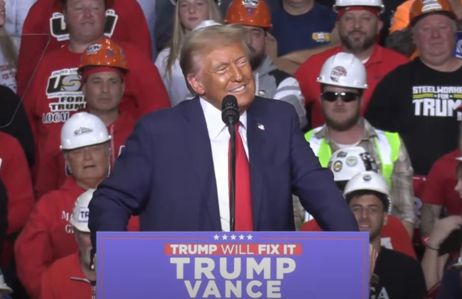 TRUMP IN PITTSBURGH: ‘People say that God saved me in order to save America…with your help, we will fulfill that extraordinary mission together’