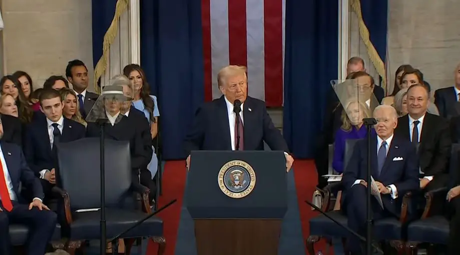 Ambition, confidence, and strength: Trump stuns in Inaugural Address